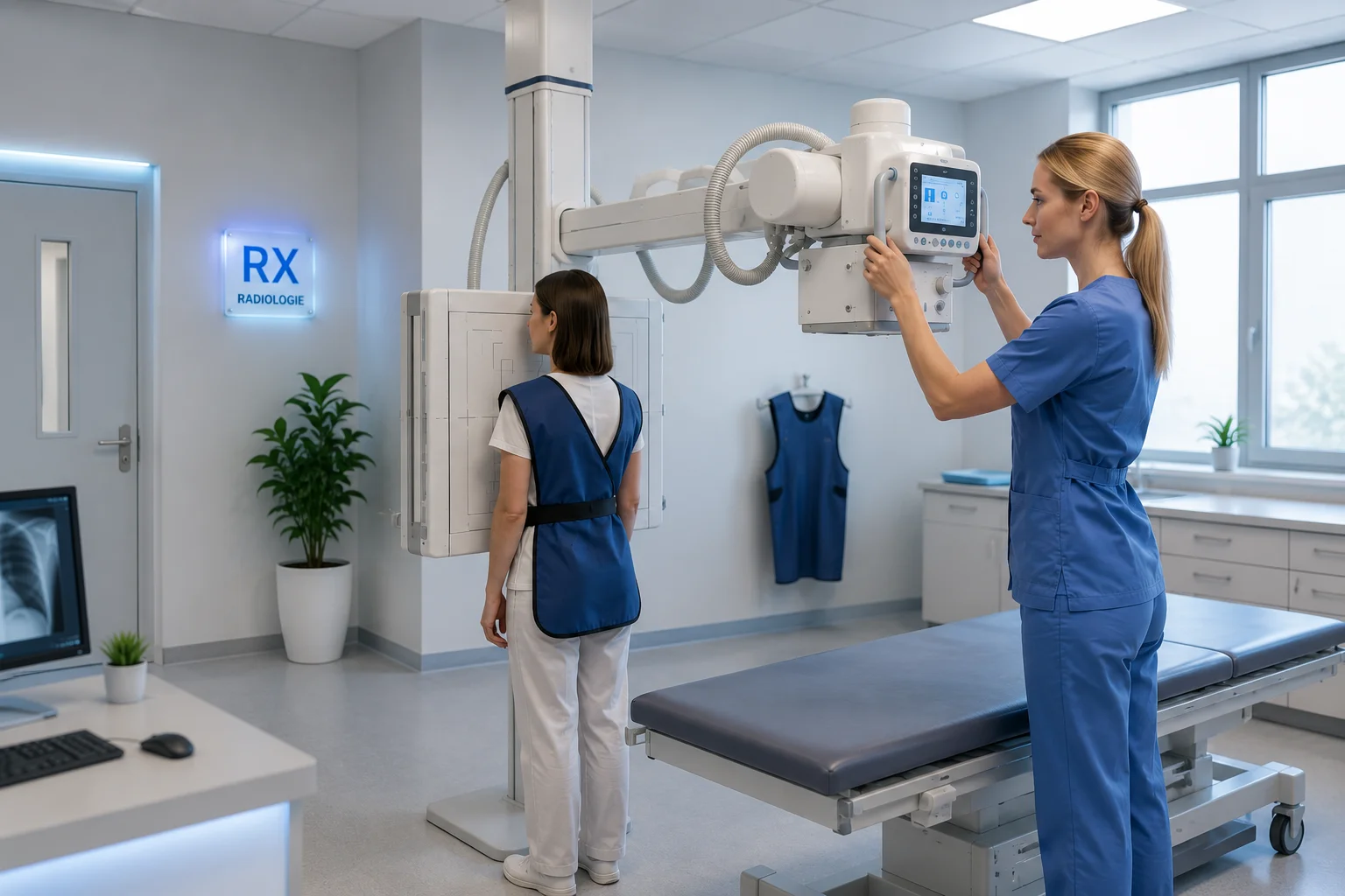 Aparat de radiografie digitală modern