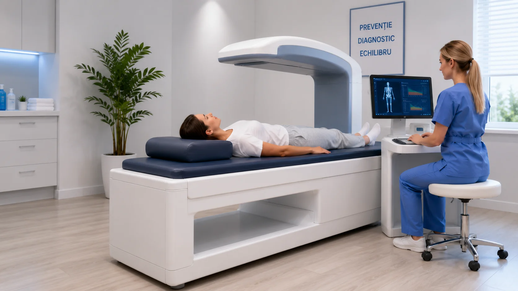 Aparat DEXA pentru osteodensitometrie